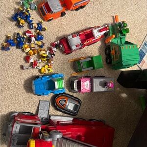 Paw patrol toy lot
